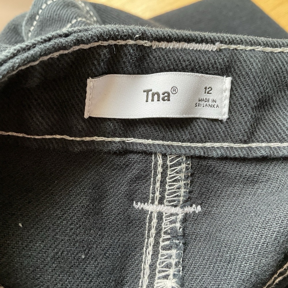 Aritzia TNA Greenwich High Waisted Carpenter Twill Pants Womens Size 12 - Picture 7 of 8